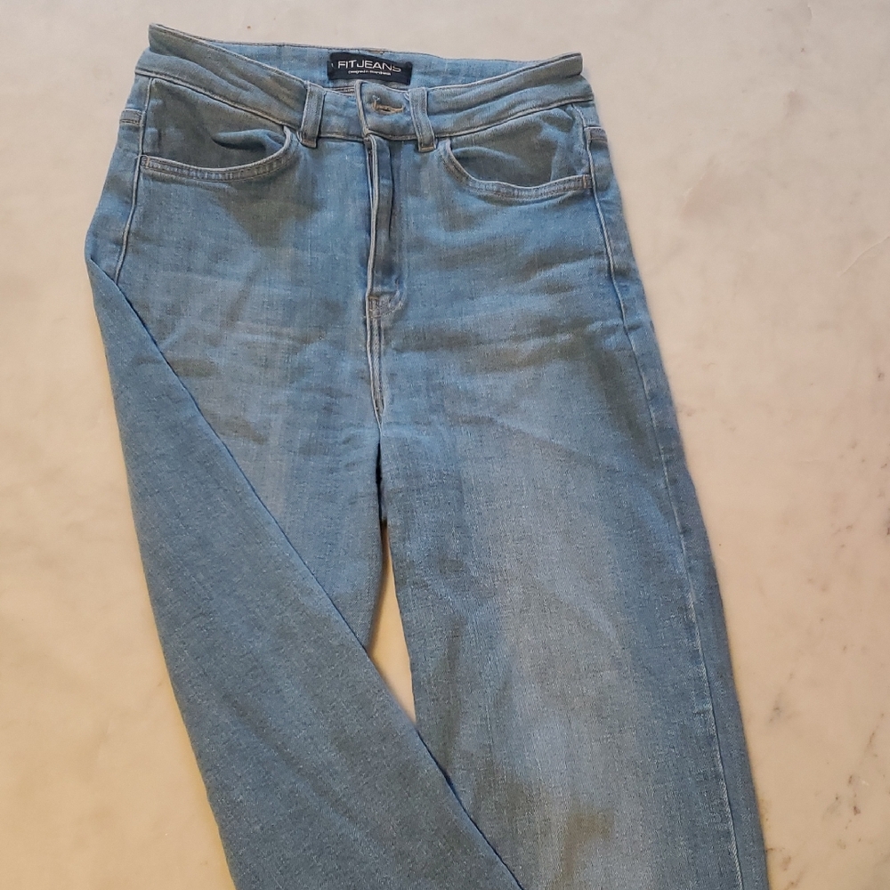 HT Urban Women's Denim Straight Leg Jeans